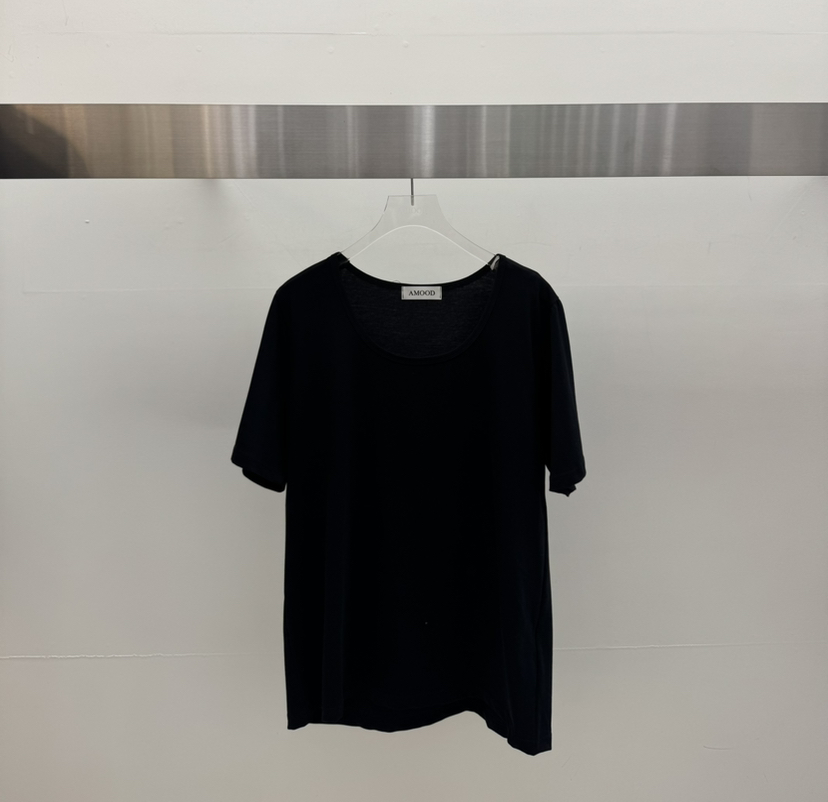 AMOOD韓國直郵女裝新款職業人氣休閑熱賣時尚26春夏推薦T恤AMOODT恤圖色2