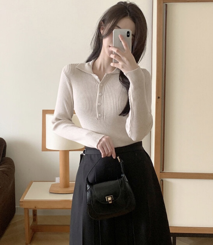 BLACK NOTE韓國直郵實拍女裝新品職業時尚26春夏推薦針織衫BLACK NOTE針織衫