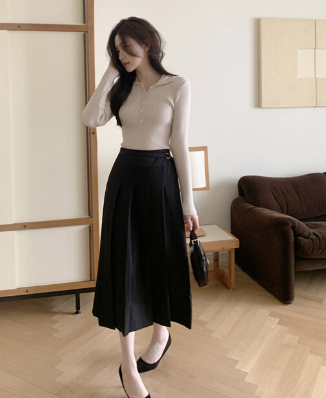 BLACK NOTE韓國直郵實拍女裝新品職業時尚26春夏推薦針織衫BLACK NOTE針織衫