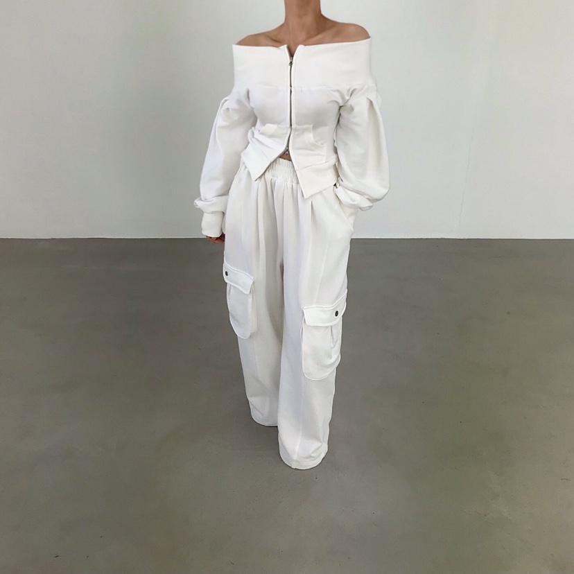 2TWO MOON韓國代購女裝新款時尚熱賣26春夏休閑衛衣拉鏈2TWO MOON衛衣