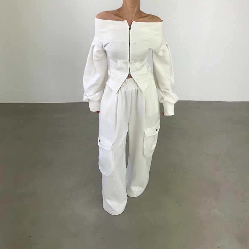 2TWO MOON韓國代購女裝新款時尚熱賣26春夏休閑衛衣拉鏈2TWO MOON衛衣圖色3