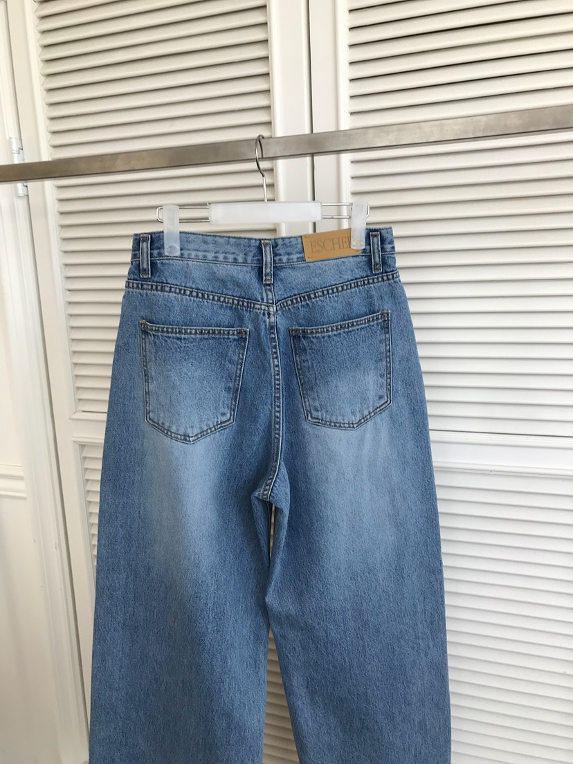 ESCHER韓國代購女裝新品職業推薦熱賣時尚人氣26春夏牛仔褲ESCHER牛仔褲