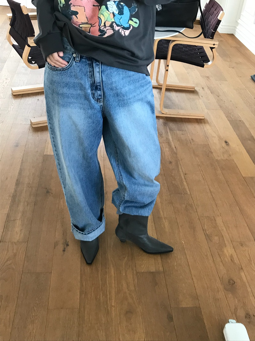 ESCHER韓國代購女裝新品職業推薦熱賣時尚人氣26春夏牛仔褲ESCHER牛仔褲