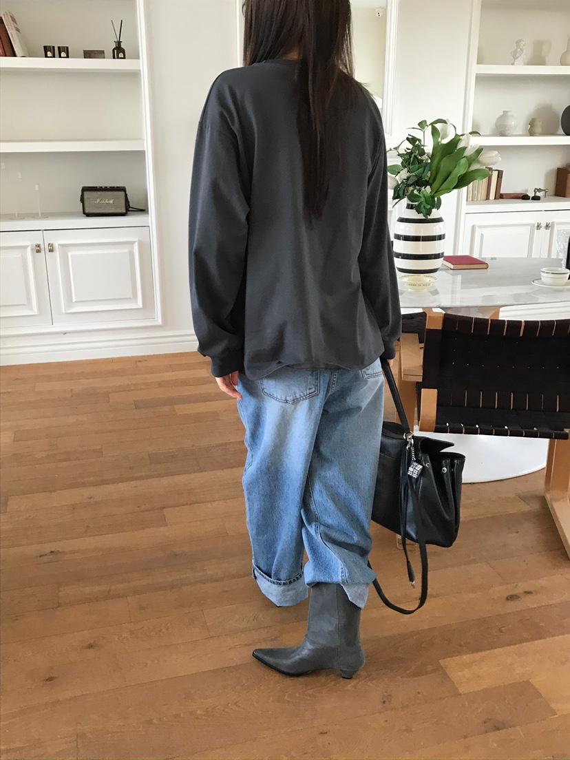 ESCHER韓國代購女裝新品職業推薦熱賣時尚人氣26春夏牛仔褲ESCHER牛仔褲