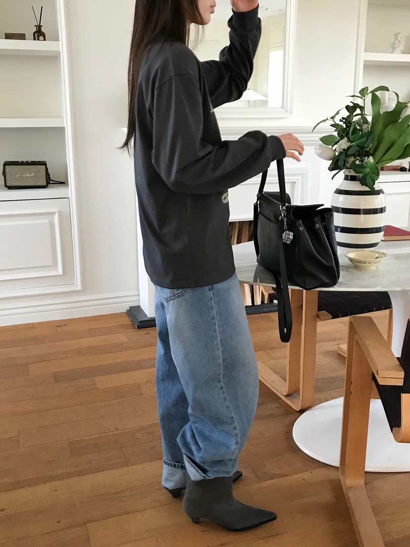 ESCHER韓國代購女裝新品職業推薦熱賣時尚人氣26春夏牛仔褲ESCHER牛仔褲