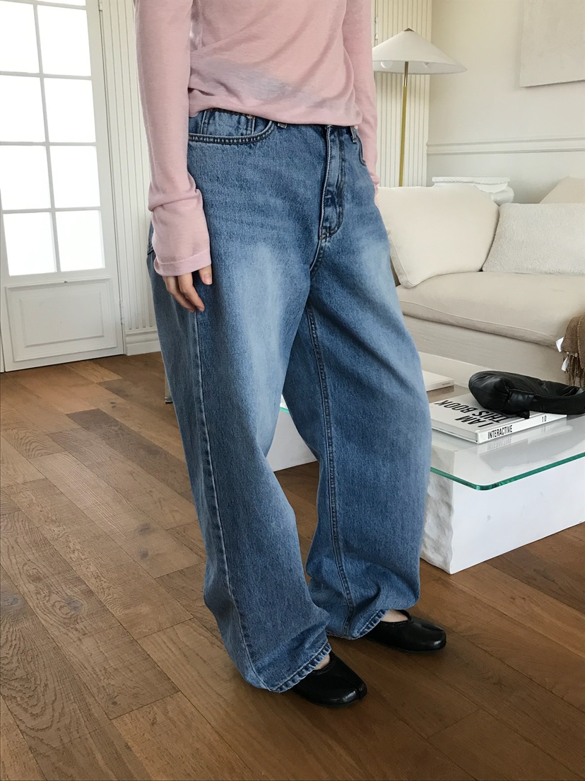 ESCHER韓國代購女裝新品職業推薦熱賣時尚人氣26春夏牛仔褲ESCHER牛仔褲