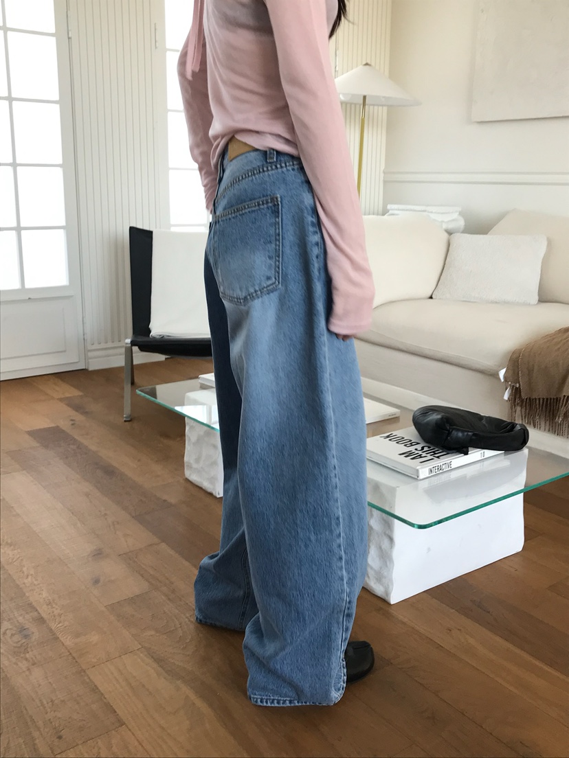 ESCHER韓國代購女裝新品職業推薦熱賣時尚人氣26春夏牛仔褲ESCHER牛仔褲