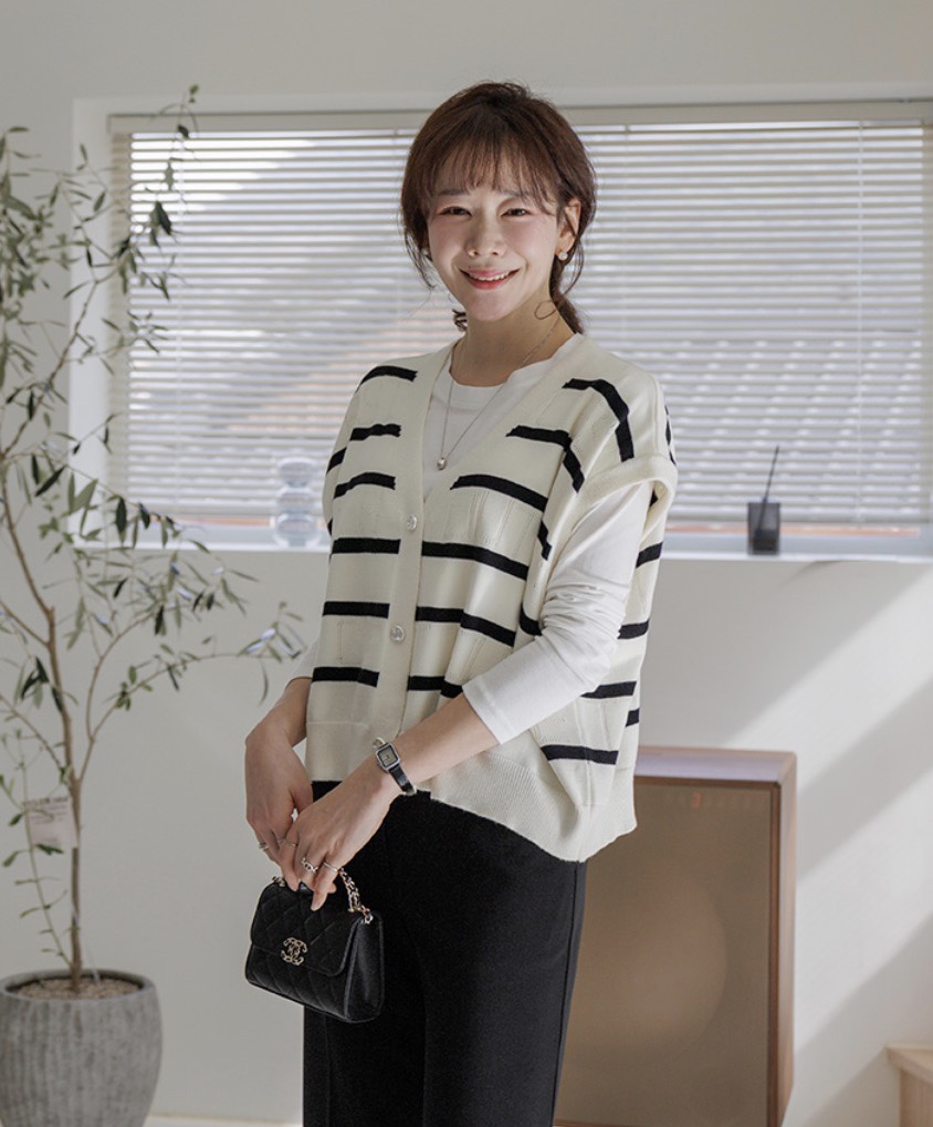 I BLLE韓國東大門直郵女裝新款熱賣職業休閑26春夏時尚馬甲I BLLE馬甲