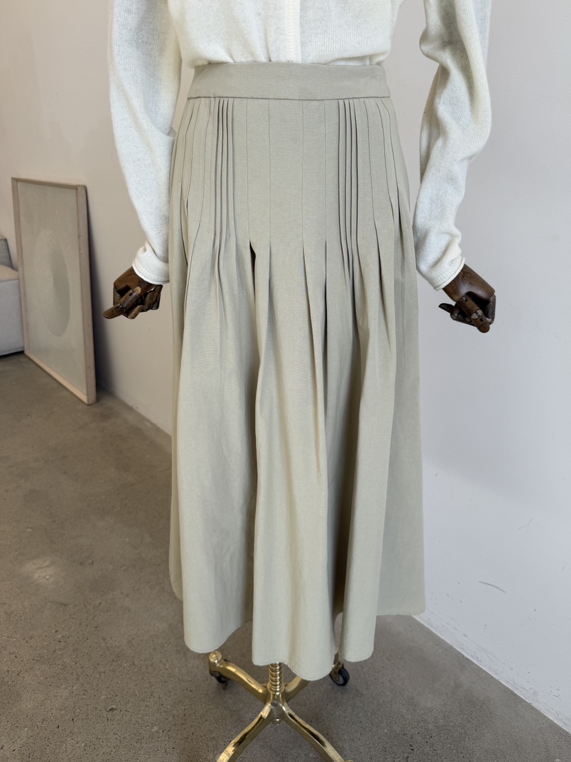 LAUNDRY韓國東大門直郵女裝新款休閑熱賣推薦職業長裙百褶LAUNDRY長裙