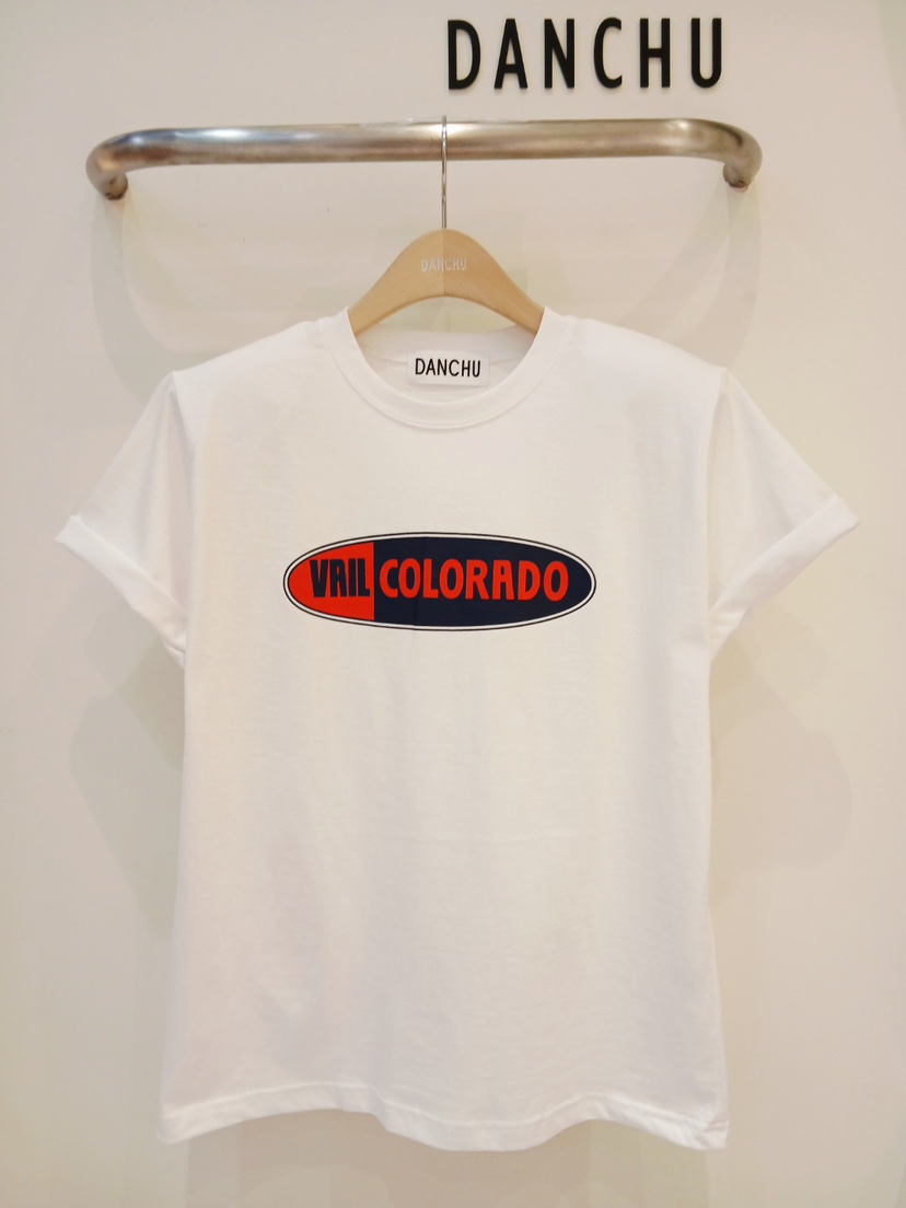 DANCHU韓國東大門直郵女裝新品26春夏人氣熱賣職業休閑T恤DANCHUT恤圖色1