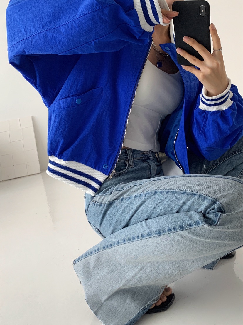 REIZ韓國直郵實拍女裝新款職業休閑推薦人氣時尚26春夏夾克REIZ夾克