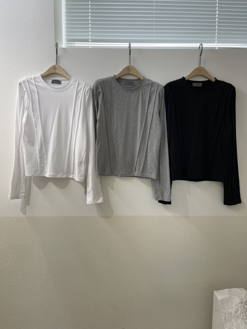 REIZ韓國東大門直郵女裝新品人氣休閑26春夏推薦熱賣長袖T恤REIZ長袖T恤