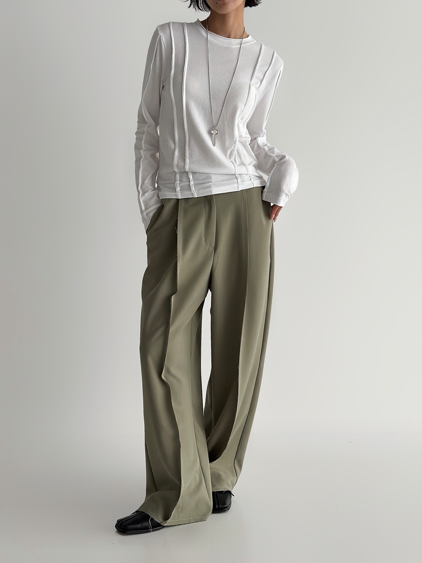 REIZ韓國東大門直郵女裝新品人氣休閑26春夏推薦熱賣長袖T恤REIZ長袖T恤