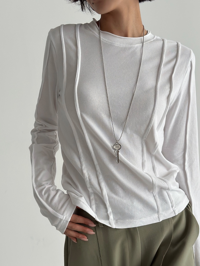 REIZ韓國東大門直郵女裝新品人氣休閑26春夏推薦熱賣長袖T恤REIZ長袖T恤