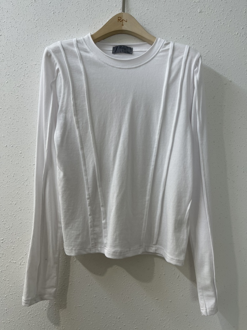 REIZ韓國東大門直郵女裝新品人氣休閑26春夏推薦熱賣長袖T恤REIZ長袖T恤圖色1