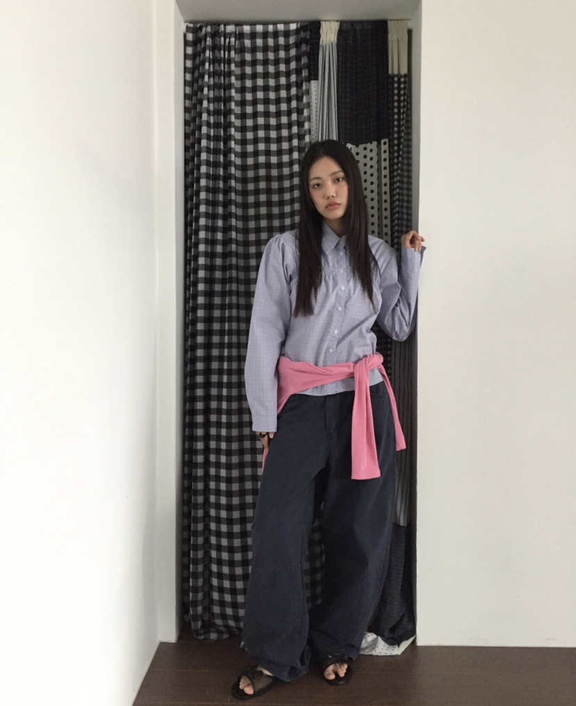 EOMPIT韓國東大門直郵女裝新款推薦熱賣職業休閑襯衫蕾絲衫EOMPIT襯衫/蕾絲衫