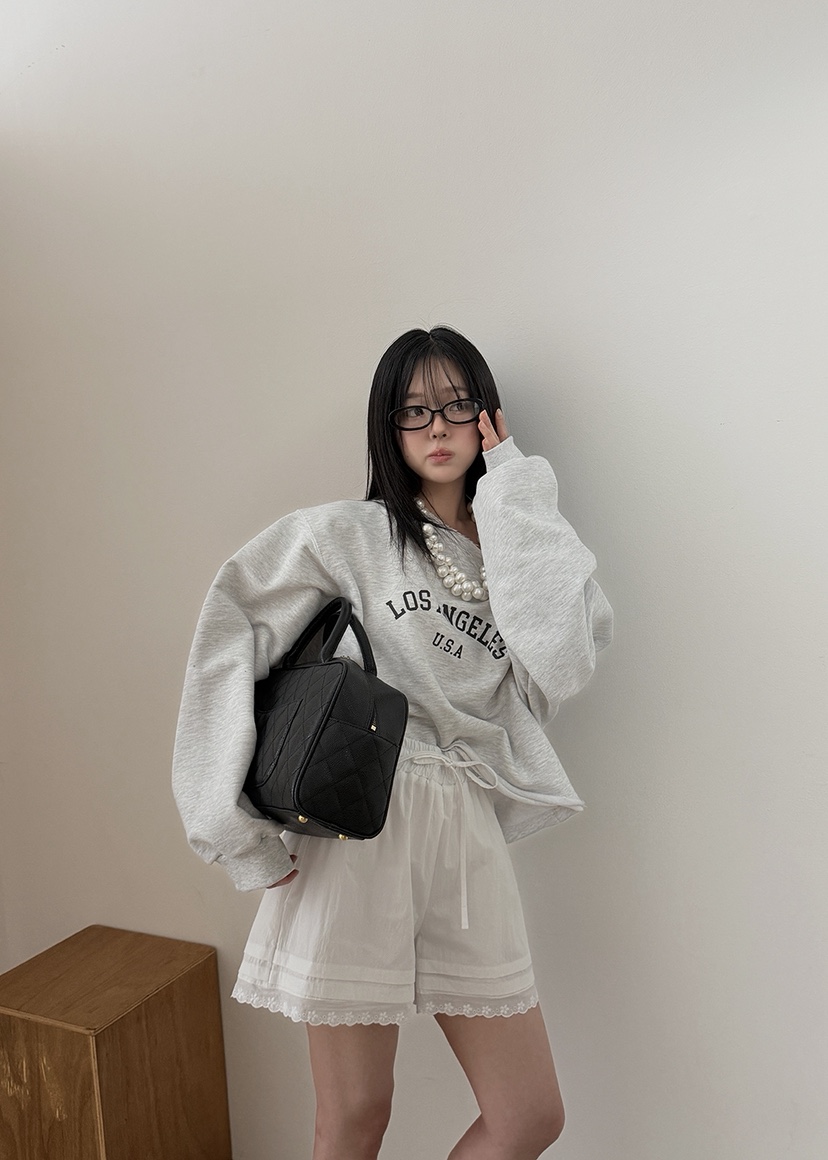 AMOOD韓國直郵實拍女裝新款推薦人氣職業時尚休閑26春夏衛衣AMOOD衛衣