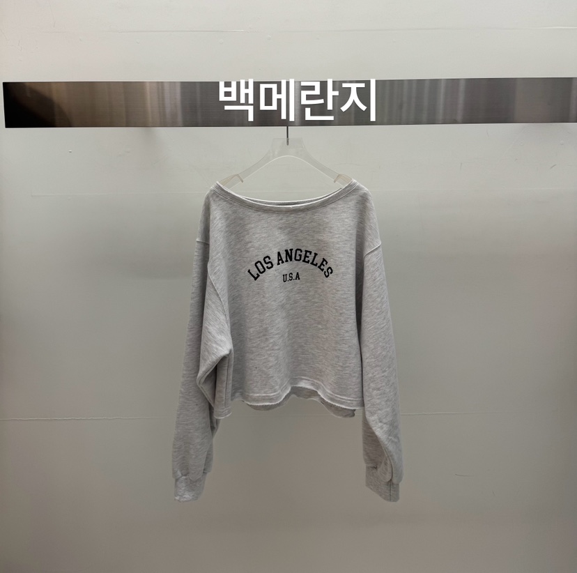 AMOOD韓國直郵實拍女裝新款推薦人氣職業時尚休閑26春夏衛衣AMOOD衛衣圖色1