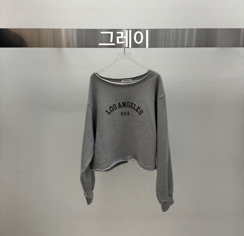 AMOOD韓國直郵實拍女裝新款推薦人氣職業時尚休閑26春夏衛衣AMOOD衛衣圖色2