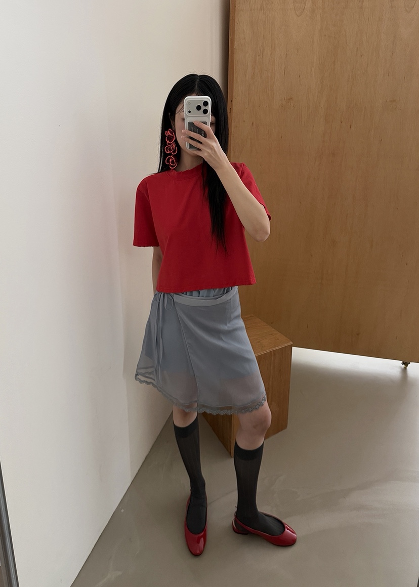 AMOOD韓國直郵女士新品熱賣26春夏推薦時尚職業休閑人氣T恤AMOODT恤