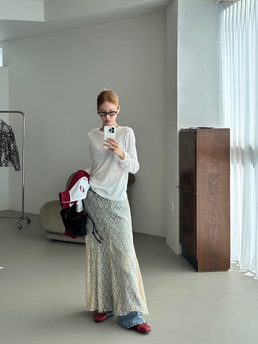 ZEROZERO韓國東大門直郵女裝新款推薦人氣時尚26春夏長袖T恤ZEROZERO長袖T恤