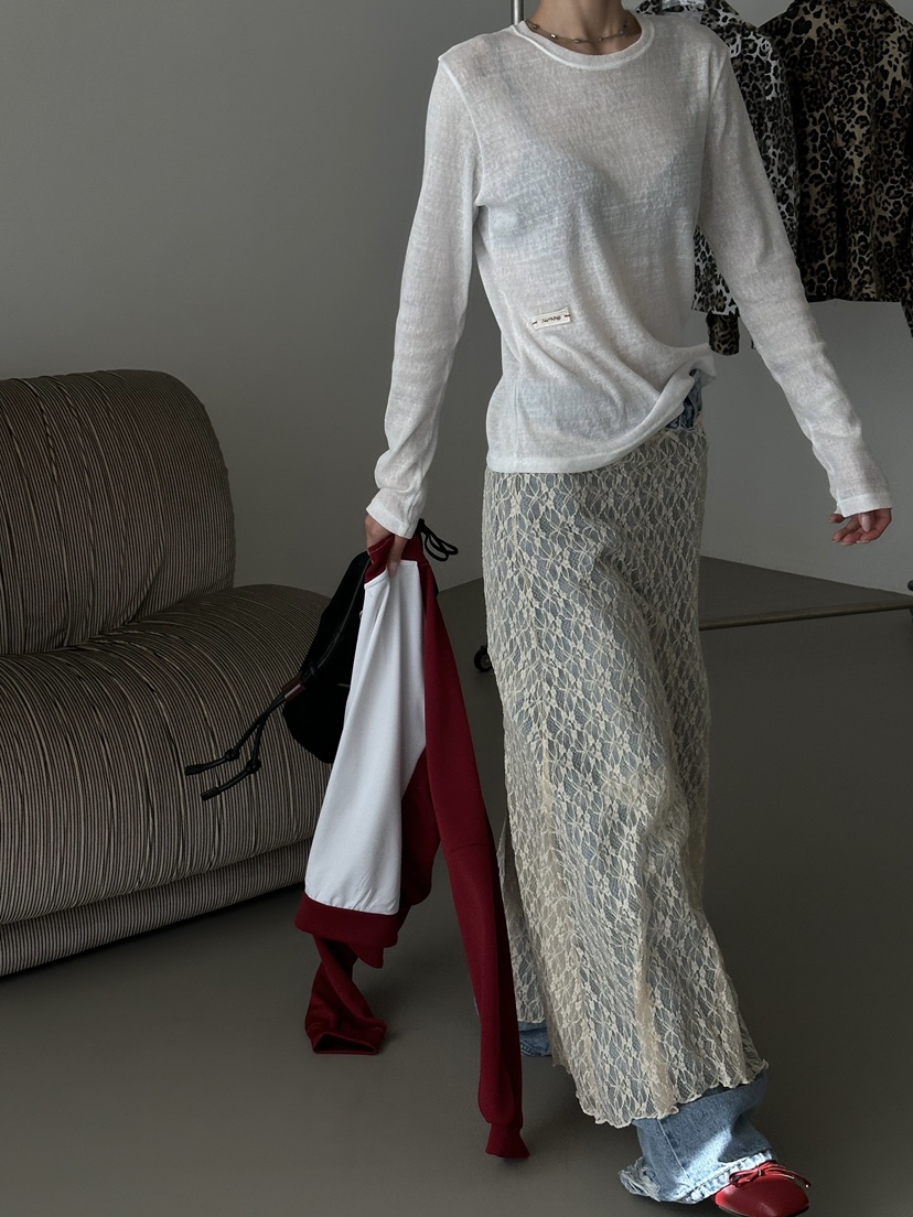 ZEROZERO韓國東大門直郵女裝新款推薦人氣時尚26春夏長袖T恤ZEROZERO長袖T恤