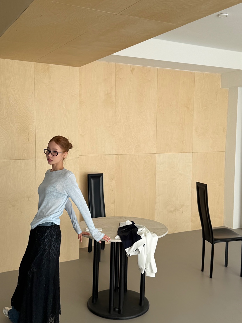 ZEROZERO韓國東大門直郵女裝新款推薦人氣時尚26春夏長袖T恤ZEROZERO長袖T恤