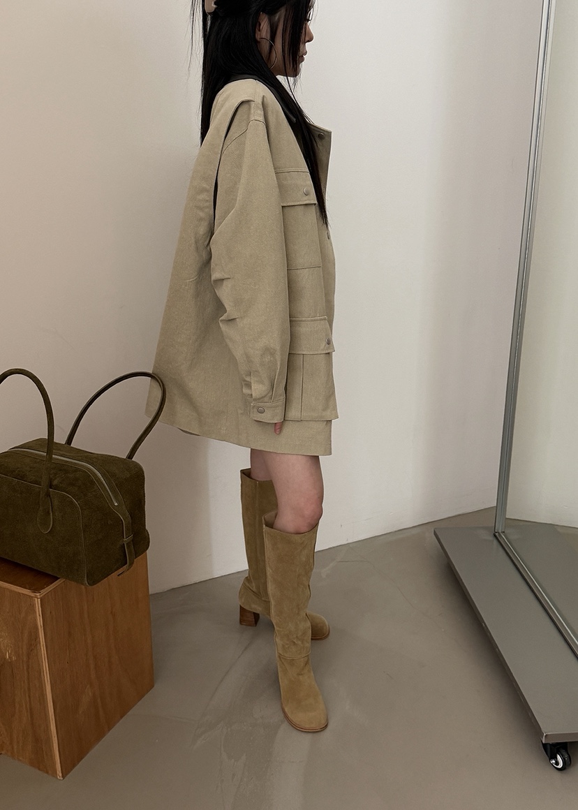 AMOOD韓國代購女士新品推薦26春夏時尚休閑人氣熱賣職業夾克AMOOD夾克