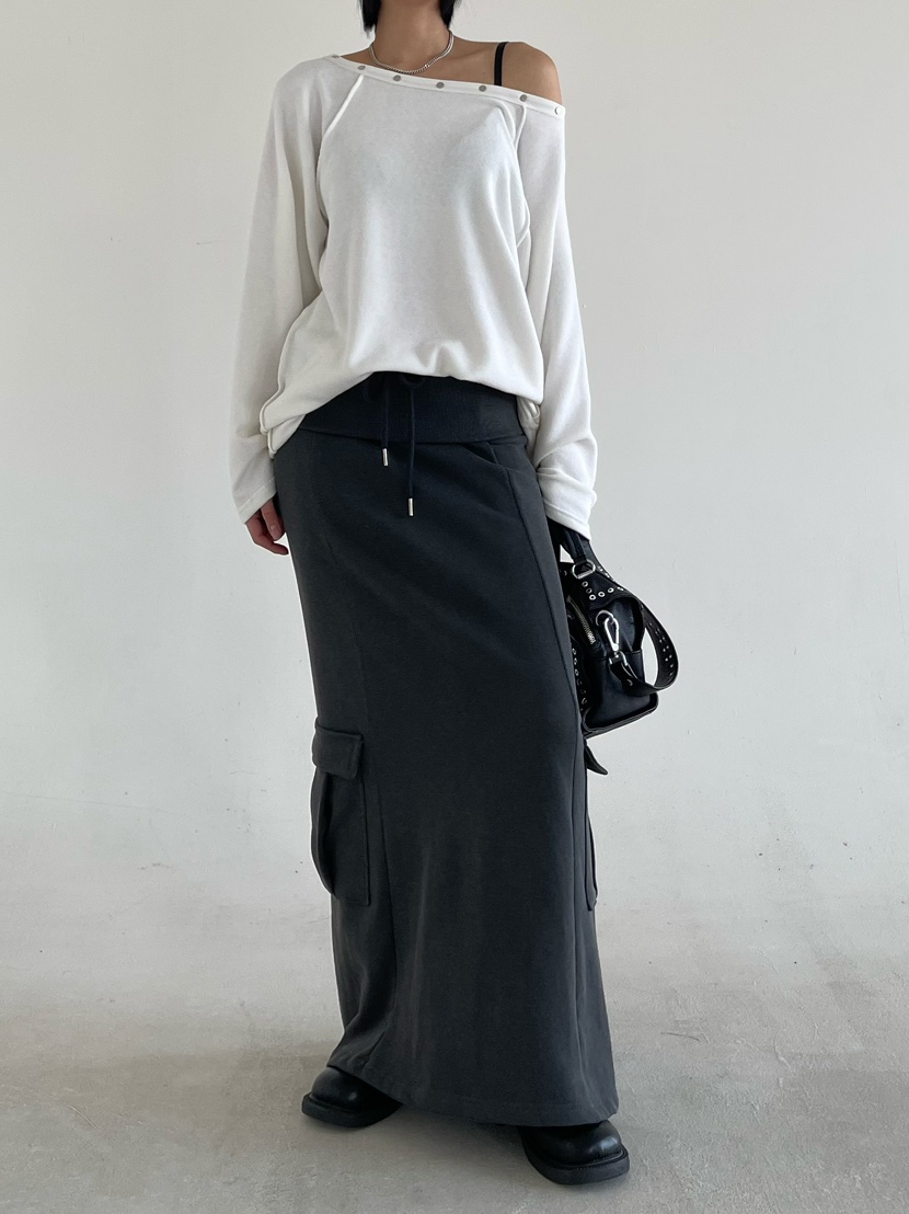 REIZ韓國東大門直郵女士新品職業26春夏時尚休閑推薦長裙REIZ長裙