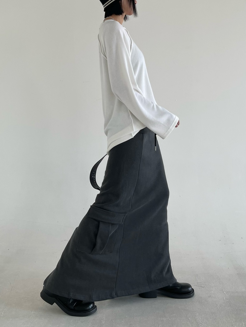 REIZ韓國東大門直郵女士新品職業26春夏時尚休閑推薦長裙REIZ長裙