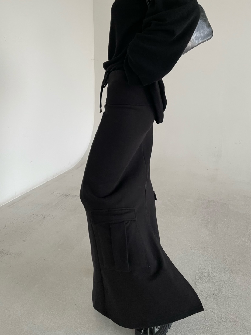 REIZ韓國東大門直郵女士新品職業26春夏時尚休閑推薦長裙REIZ長裙