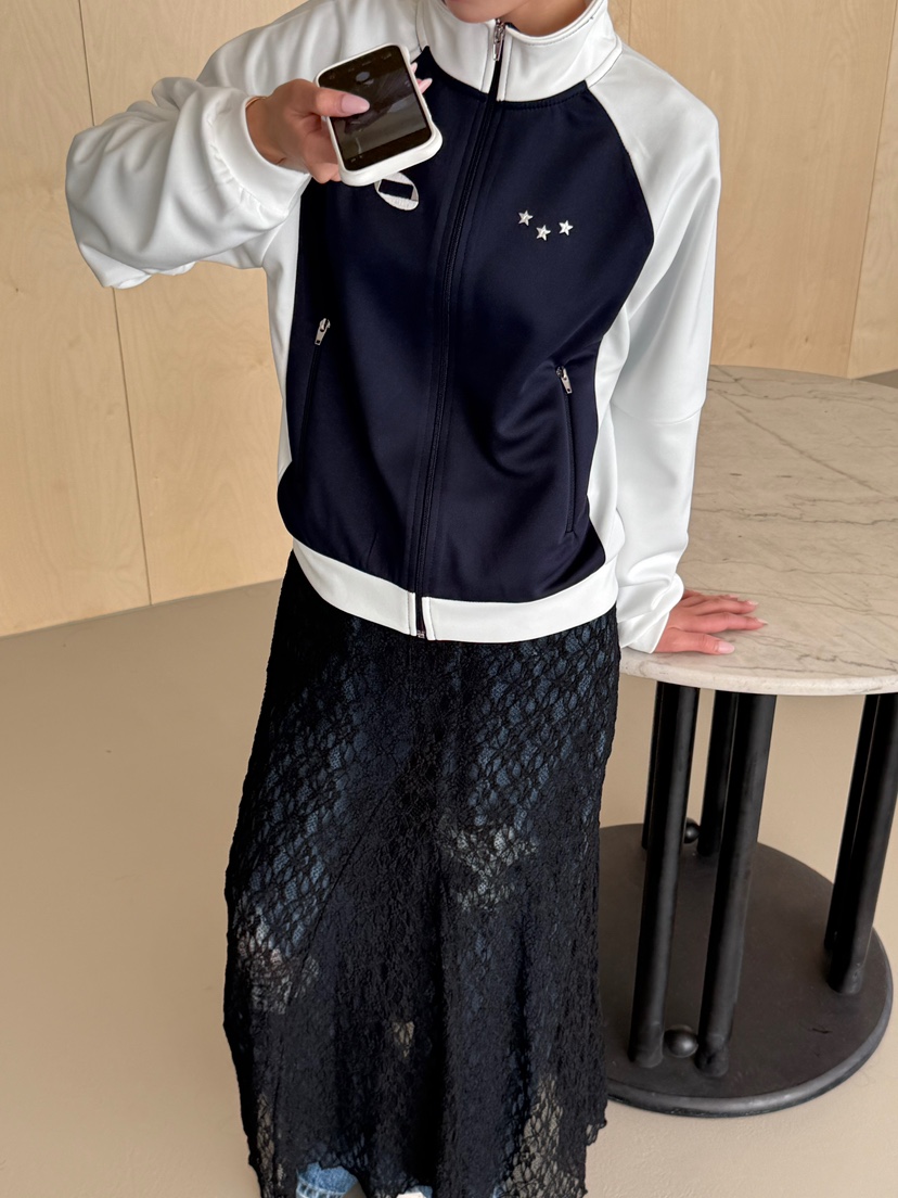 ZEROZERO韓國東大門直郵女裝新品26春夏人氣休閑長裙蕾絲ZEROZERO長裙