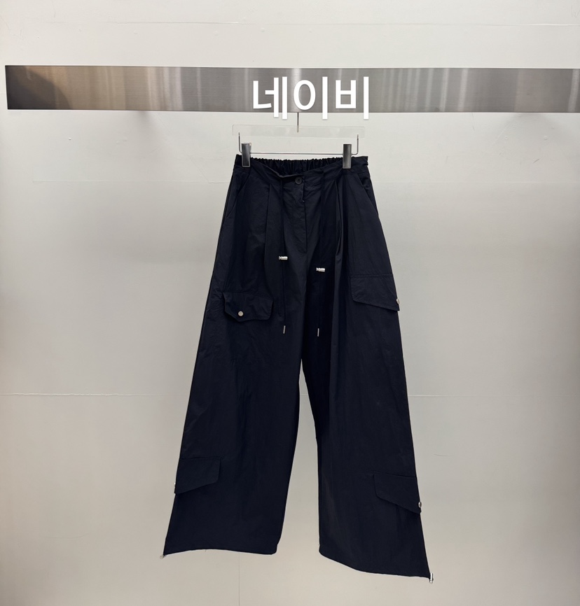 AMOOD韓國直郵女士新款時尚熱賣休閑推薦26春夏休閑褲口袋AMOOD休閑褲圖色3