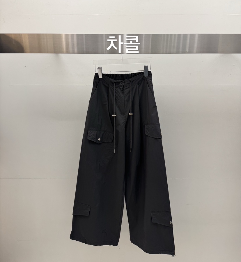 AMOOD韓國直郵女士新款時尚熱賣休閑推薦26春夏休閑褲口袋AMOOD休閑褲圖色4