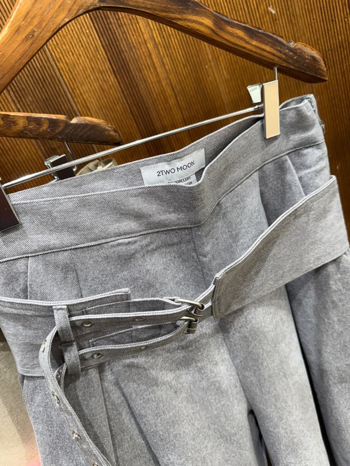 2TWO MOON韓國直郵實拍女裝新品26春夏人氣職業時尚休閑褲2TWO MOON休閑褲