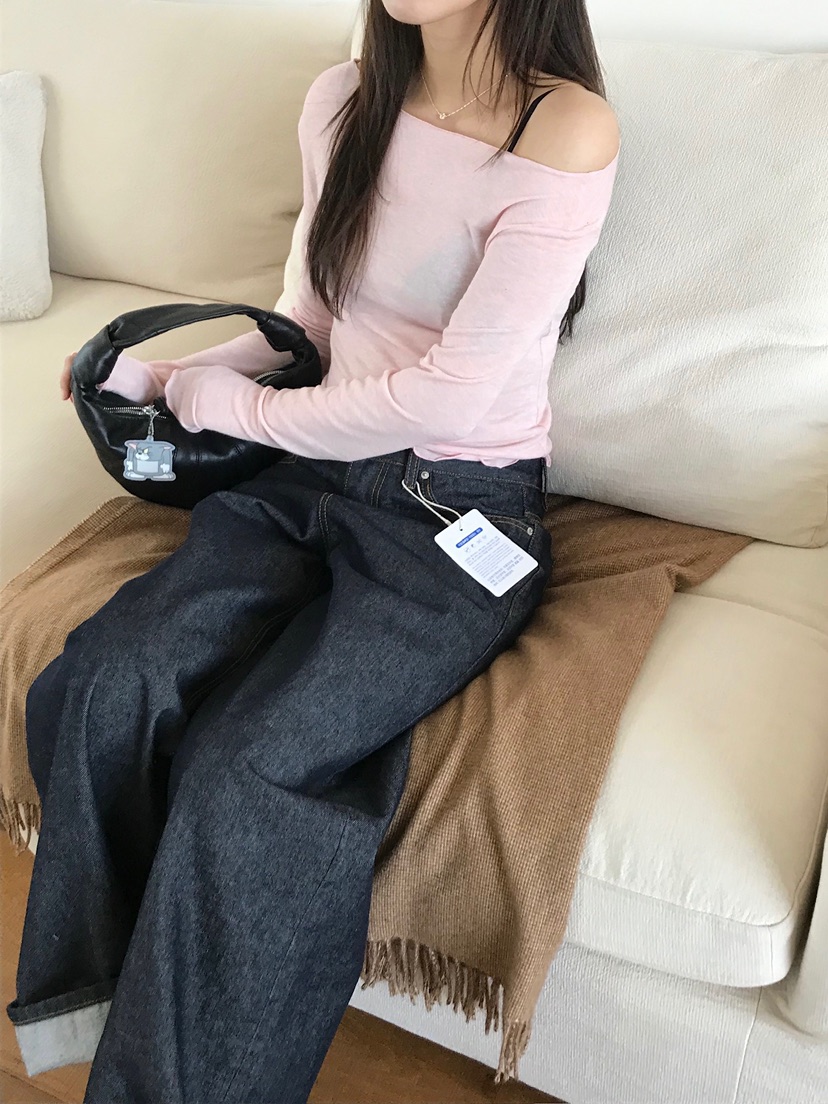 ESCHER韓國東大門直郵女士新款職業推薦26春夏時尚長袖T恤ESCHER長袖T恤