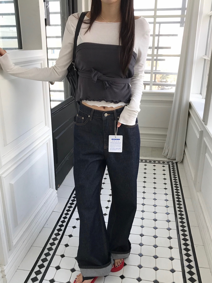 ESCHER韓國東大門直郵女士新款職業推薦26春夏時尚長袖T恤ESCHER長袖T恤