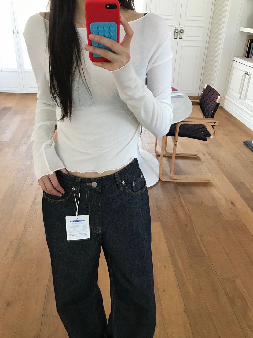 ESCHER韓國東大門直郵女士新款職業推薦26春夏時尚長袖T恤ESCHER長袖T恤