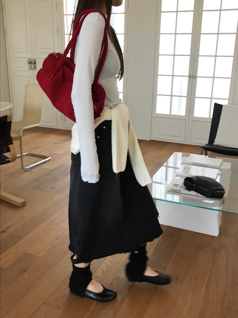 ESCHER韓國東大門直郵女士新款職業推薦26春夏時尚長袖T恤ESCHER長袖T恤