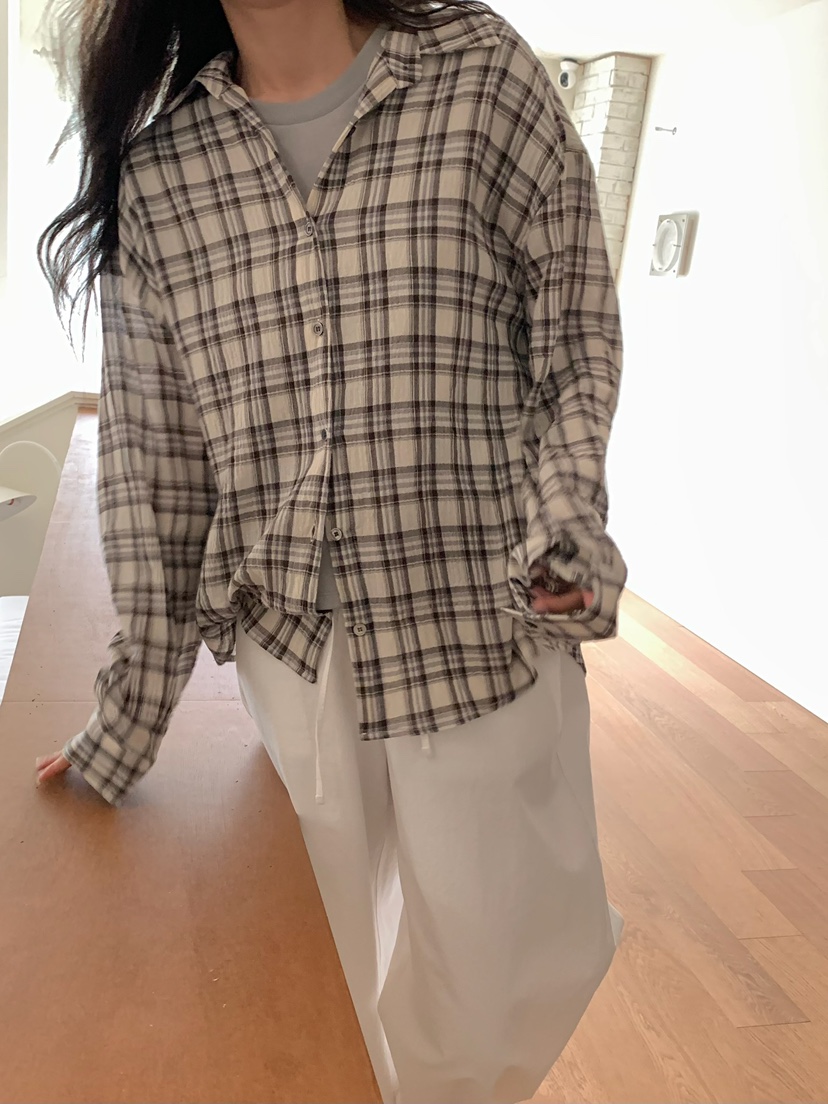 BLEECKER韓國直郵女士新款熱賣職業人氣推薦時尚襯衫蕾絲衫BLEECKER襯衫/蕾絲衫