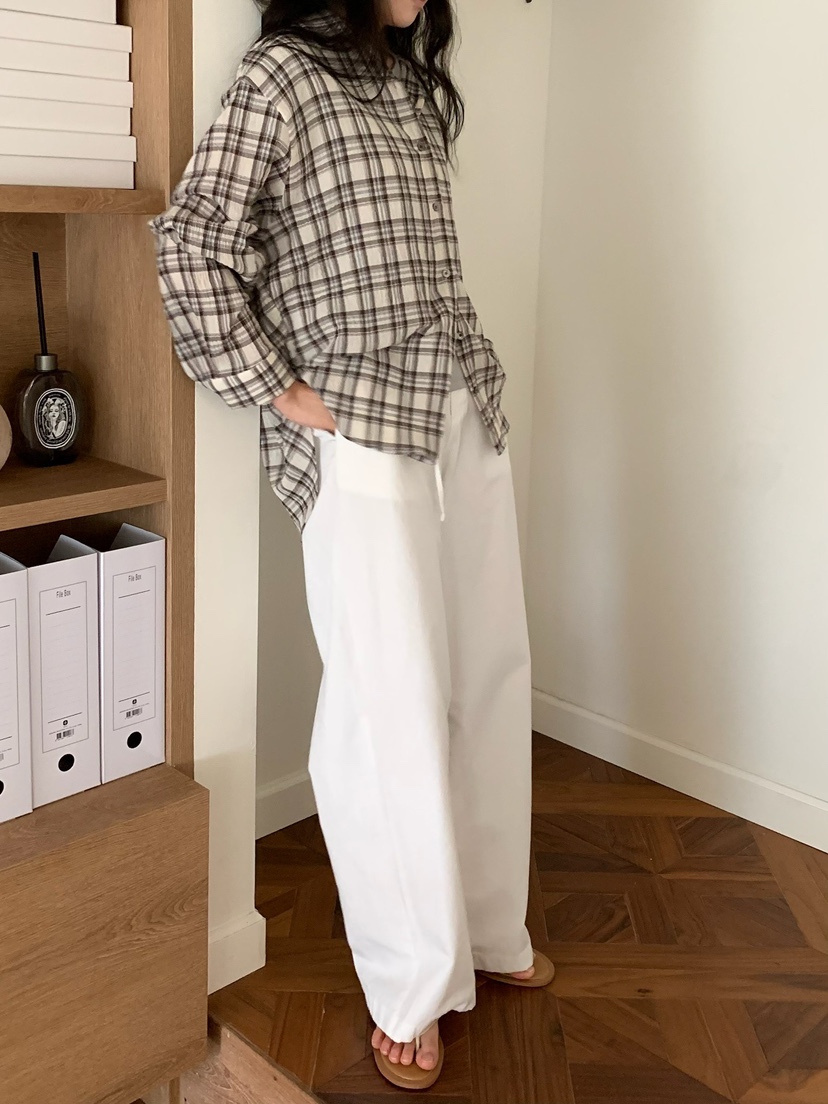 BLEECKER韓國直郵女士新款熱賣職業人氣推薦時尚襯衫蕾絲衫BLEECKER襯衫/蕾絲衫