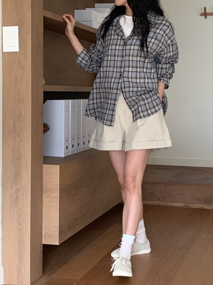 BLEECKER韓國直郵女士新款熱賣職業人氣推薦時尚襯衫蕾絲衫BLEECKER襯衫/蕾絲衫