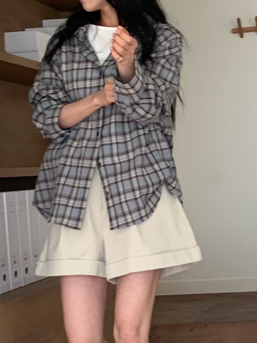 BLEECKER韓國直郵女士新款熱賣職業人氣推薦時尚襯衫蕾絲衫BLEECKER襯衫/蕾絲衫