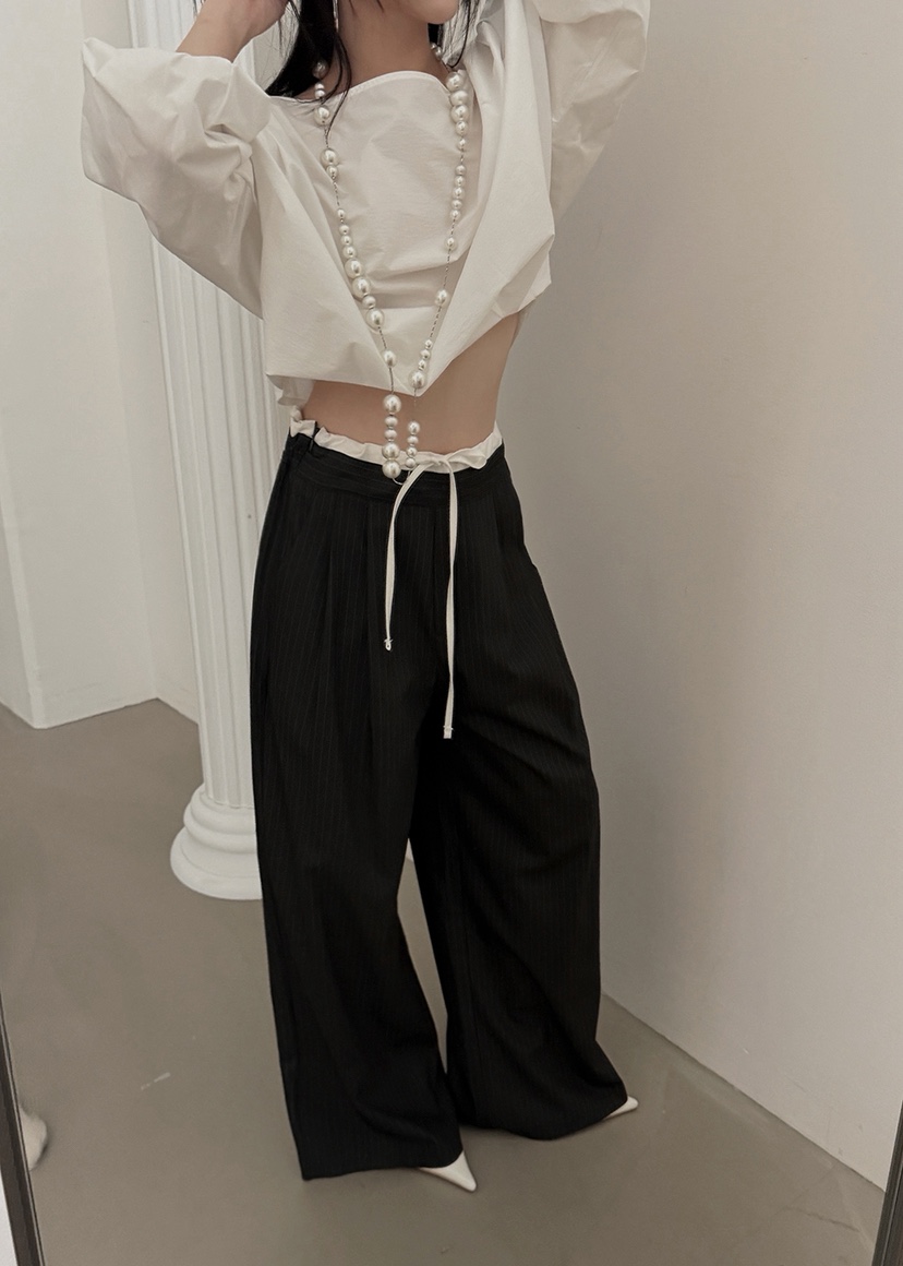 AMOOD韓國東大門代購女裝新品推薦休閑人氣26春夏時尚休閑褲AMOOD休閑褲