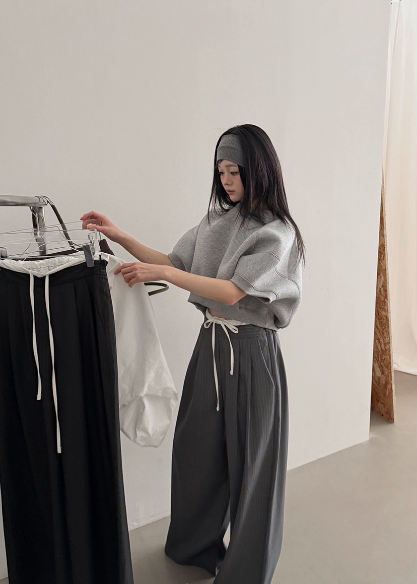 AMOOD韓國東大門代購女裝新品推薦休閑人氣26春夏時尚休閑褲AMOOD休閑褲