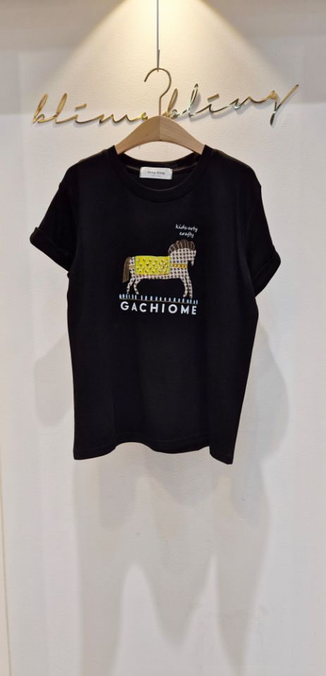 BLING BLING-S/RICO韓國直郵女裝新品職業熱賣26春夏T恤BLING BLING-S/RICOT恤圖色1