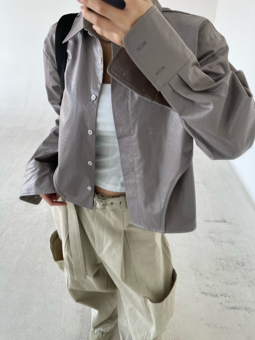 REIZ韓國直郵實拍女裝新款推薦職業熱賣26春夏休閑時尚夾克REIZ夾克