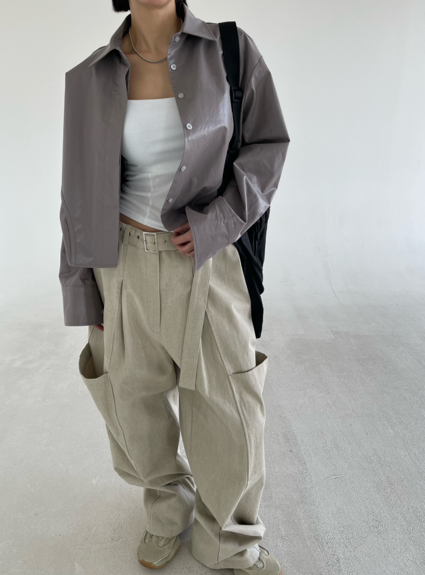 REIZ韓國直郵實拍女裝新款推薦職業熱賣26春夏休閑時尚夾克REIZ夾克