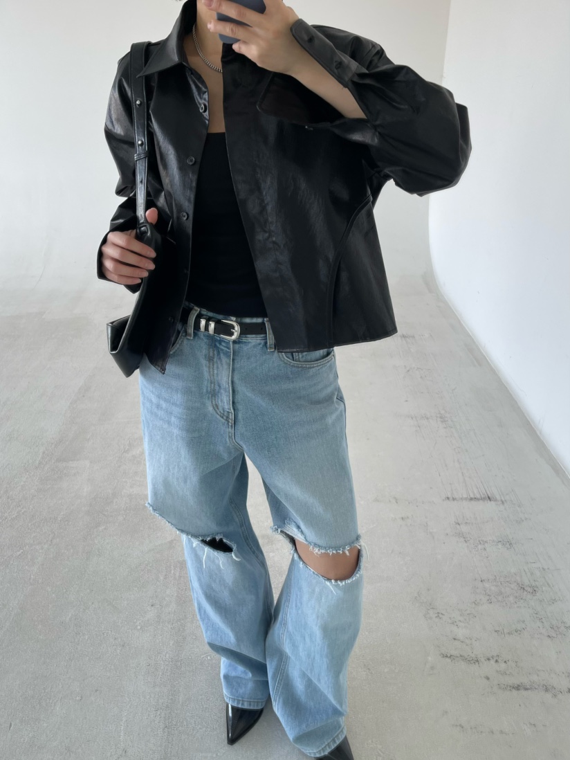 REIZ韓國直郵實拍女裝新款推薦職業熱賣26春夏休閑時尚夾克REIZ夾克