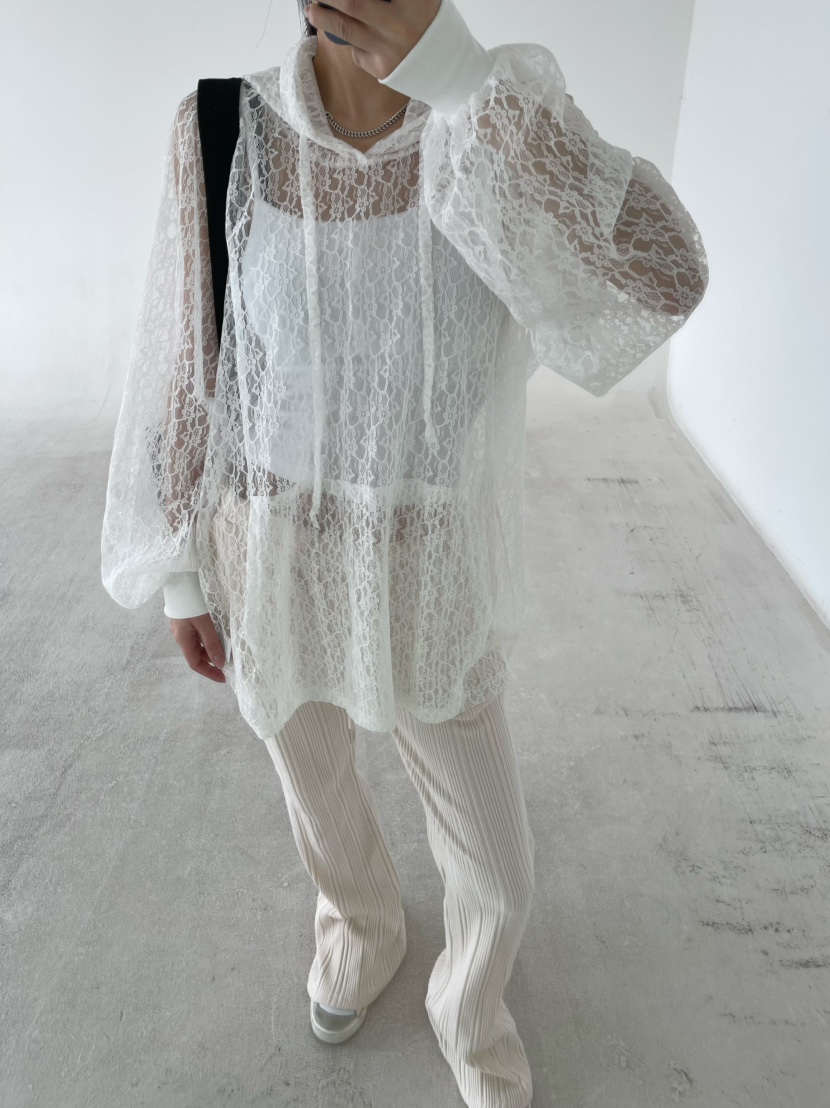 REIZ韓國東大門直郵女裝新品推薦休閑熱賣襯衫蕾絲衫連帽衫REIZ襯衫/蕾絲衫